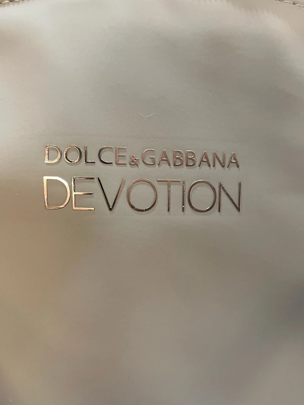 Dolce & Gabbana Devotion GWP Duffel Bag Warm Gray / Taupe Tone NWO